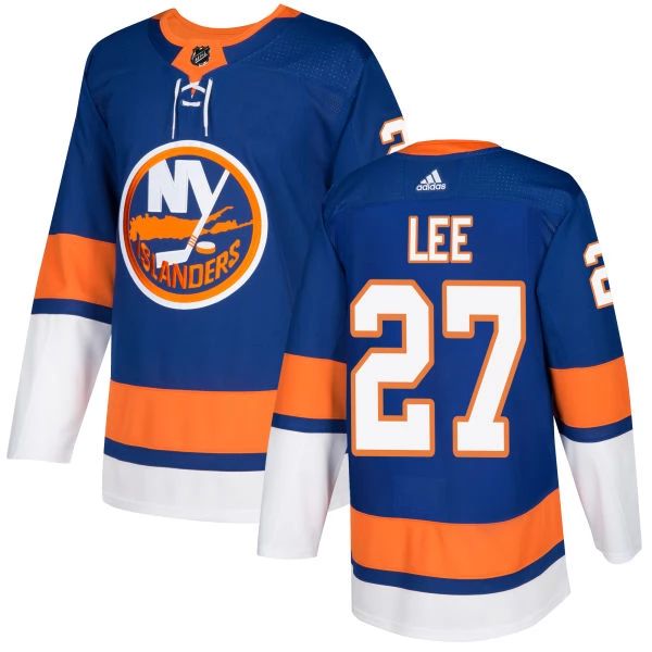 Herren NHL New York Islanders Eishockey Trikot Anders Lee #27 Royal Authentic